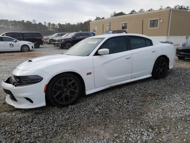 2C3CDXGJ9KH662011 - 2019 DODGE CHARGER SCAT PACK WHITE photo 1