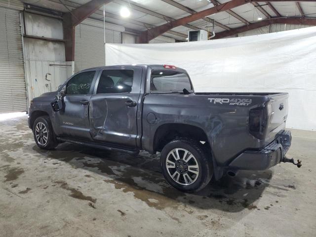 5TFDY5F15KX783141 - 2019 TOYOTA TUNDRA CREWMAX SR5 GRAY photo 2