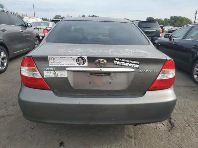 4T1BE32K14U806921 - 2004 TOYOTA CAMRY LE GOLD photo 6