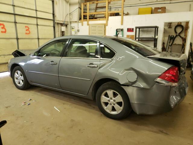 2G1WT58K279109329 - 2007 CHEVROLET IMPALA LT GRAY photo 2