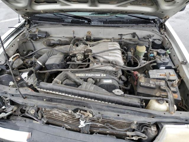 4TASN92N2YZ625574 - 2000 TOYOTA TACOMA XTRACAB PRERUNNER ვერცხლისფერი ფოტო 11