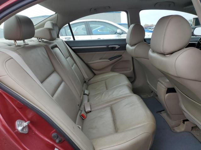1HGFA16969L022455 - 2009 HONDA CIVIC EXL ბურგუნდია ფოტო 10