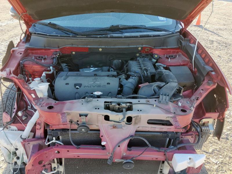 JA4AP3AU3HZ035264 - 2017 MITSUBISHI OUTLANDER ES 勃艮第红 照片 12