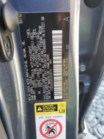 5TDZA3EH2CS029716 - 2012 TOYOTA HIGHLANDER BASE Сұр фото 13