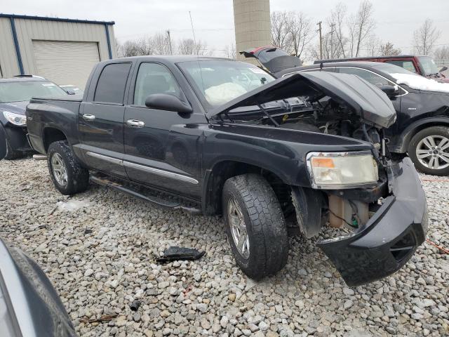 1D7HW58N18S602667 - 2008 DODGE DAKOTA QUAD LARAMIE BLACK photo 4