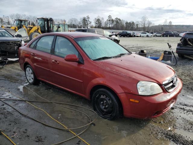 KL5JD56Z18K831699 - 2008 SUZUKI FORENZA BASE RED photo 4