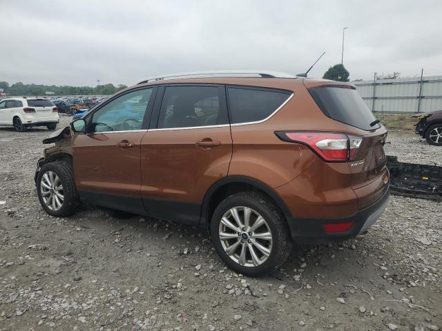 1FMCU0JD5HUD58892 - 2017 FORD ESCAPE TITANIUM 橙色 照片 2