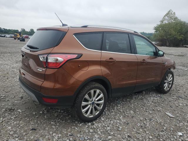 1FMCU0JD5HUD58892 - 2017 FORD ESCAPE TITANIUM 橙色 照片 3
