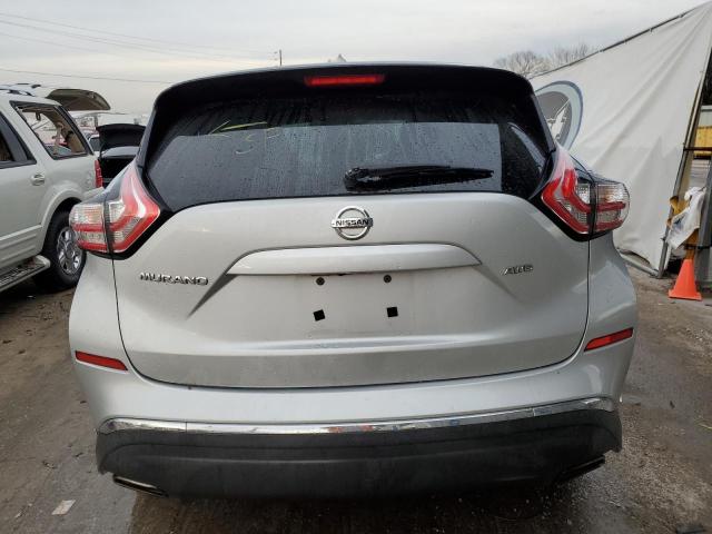 5N1AZ2MH8GN100457 - 2016 NISSAN MURANO S SILVER photo 6