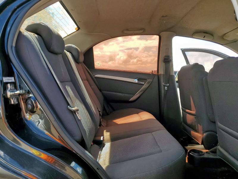 KL1TD56608B085942 - 2008 CHEVROLET AVEO BASE Қара фото 10