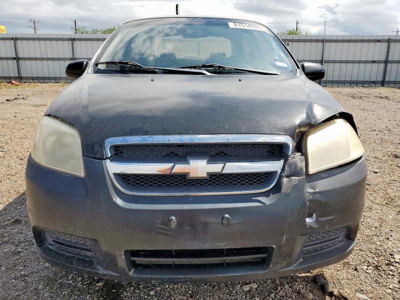 KL1TD56608B085942 - 2008 CHEVROLET AVEO BASE Қара фото 5