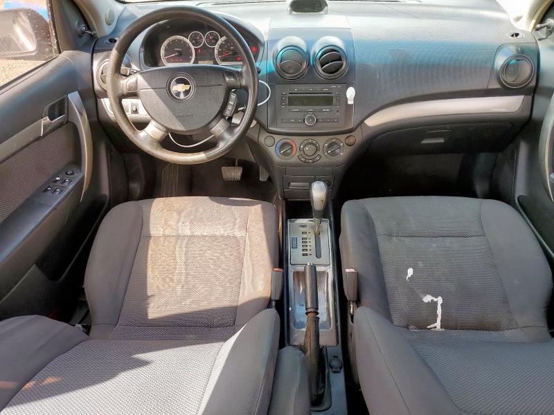KL1TD56608B085942 - 2008 CHEVROLET AVEO BASE Қара фото 8