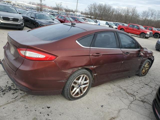 3FA6P0H7XGR238686 - 2016 FORD FUSION SE BROWN photo 3