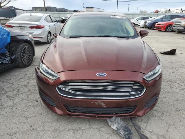 3FA6P0H7XGR238686 - 2016 FORD FUSION SE BROWN photo 5