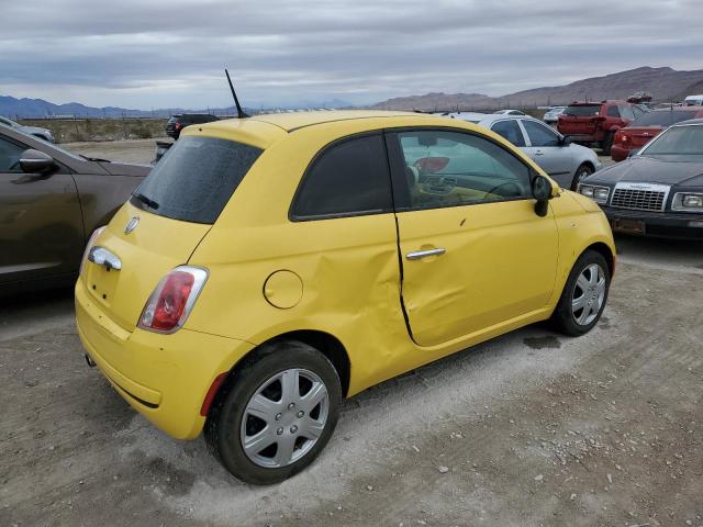 3C3CFFAR6CT385054 - 2012 FIAT 500 POP YELLOW photo 3