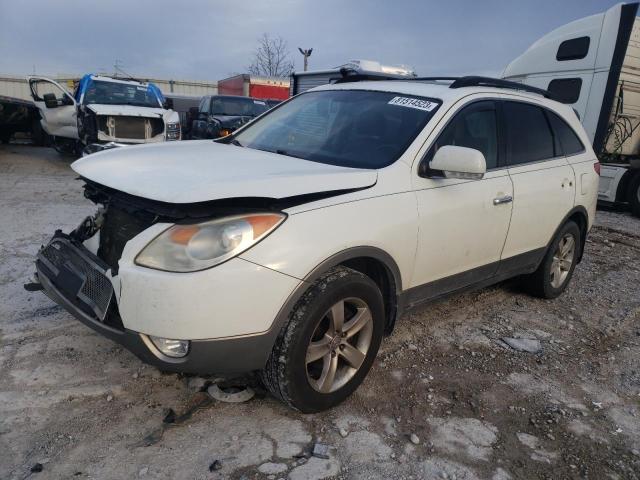 KM8NU4CC1AU105868 - 2010 HYUNDAI VERACRUZ GLS WHITE photo 1