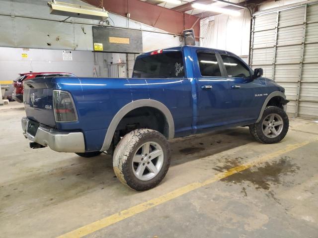 1D7RV1GT3AS133538 - 2010 DODGE RAM 1500 BLUE photo 3