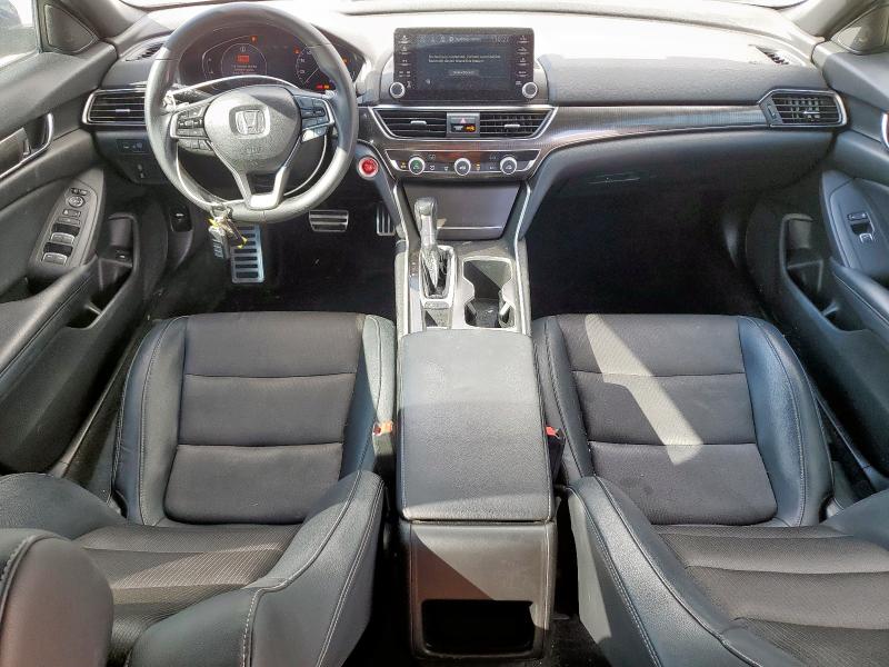 1HGCV1F37JA246174 - 2018 HONDA ACCORD SPORT Blau Foto 8