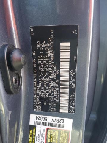 5TDZK23C78S129199 - 2008 TOYOTA SIENNA CE BLUE photo 13