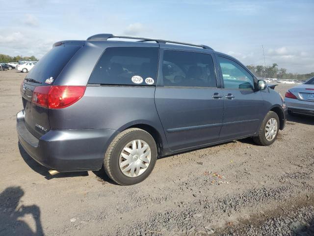 5TDZK23C78S129199 - 2008 TOYOTA SIENNA CE BLUE photo 3