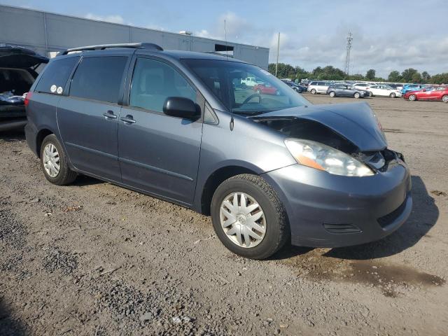 5TDZK23C78S129199 - 2008 TOYOTA SIENNA CE BLUE photo 4