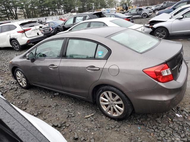 19XFB2F81CE346874 - 2012 HONDA CIVIC EX TAN photo 2