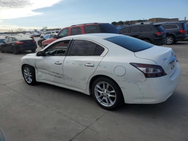 1N4AA5APXDC832501 - 2013 NISSAN MAXIMA S WHITE photo 2