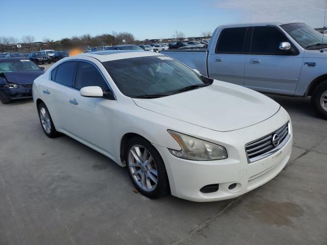 1N4AA5APXDC832501 - 2013 NISSAN MAXIMA S WHITE photo 4