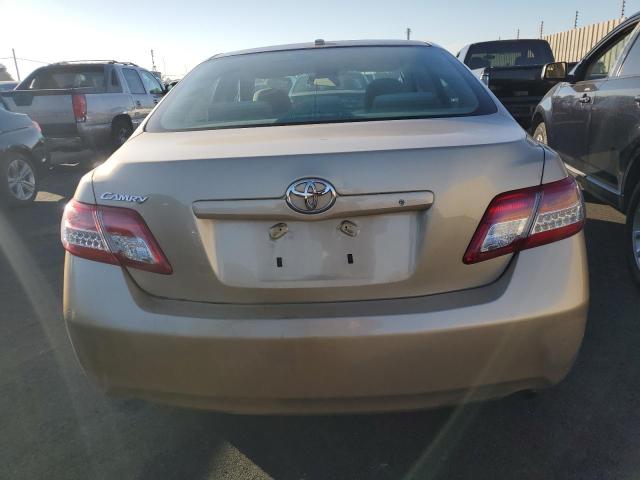 4T1BF3EK0AU089187 - 2010 TOYOTA CAMRY BASE BEIGE photo 6