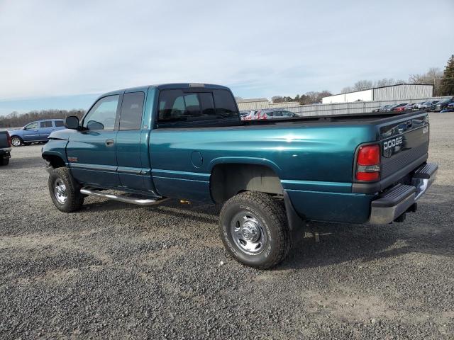 1B7KF2365WJ242420 - 1998 DODGE RAM 2500 GREEN photo 2