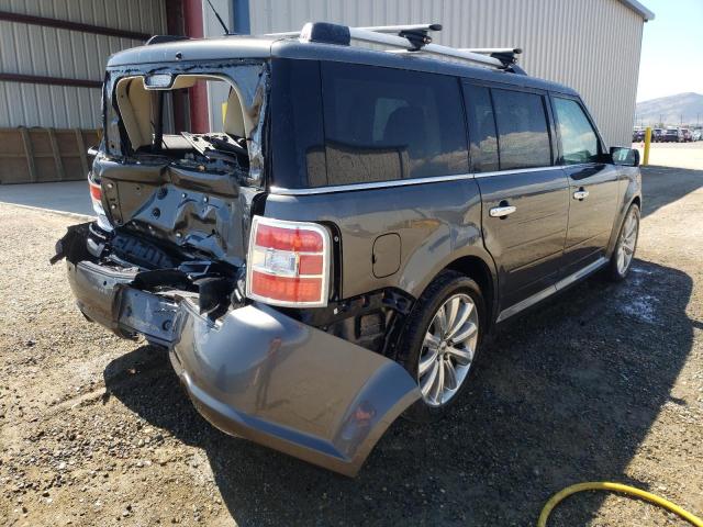 2FMHK6DT9GBA13533 - 2016 FORD FLEX LIMITED GRAY photo 4