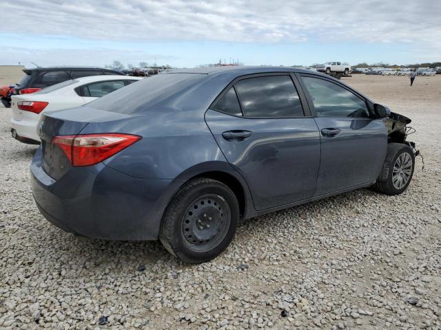 5YFBURHE8HP670625 - 2017 TOYOTA COROLLA L GRAY photo 3