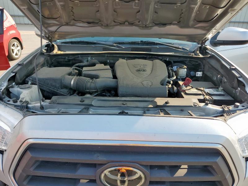 3TMAZ5CN9NM173180 - 2022 TOYOTA TACOMA DOUBLE CAB SILVER photo 11