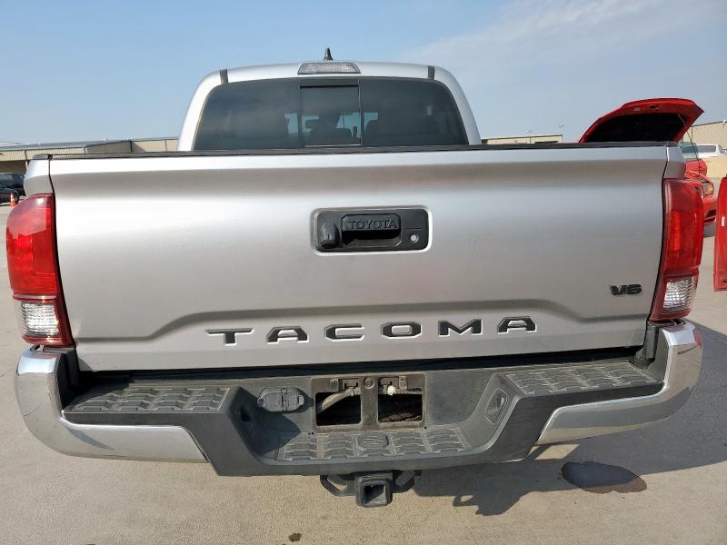 3TMAZ5CN9NM173180 - 2022 TOYOTA TACOMA DOUBLE CAB SILVER photo 6