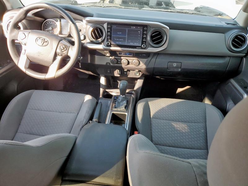 3TMAZ5CN9NM173180 - 2022 TOYOTA TACOMA DOUBLE CAB SILVER photo 8