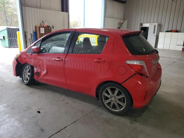 JTDKTUD3XDD565298 - 2013 TOYOTA YARIS RED photo 2