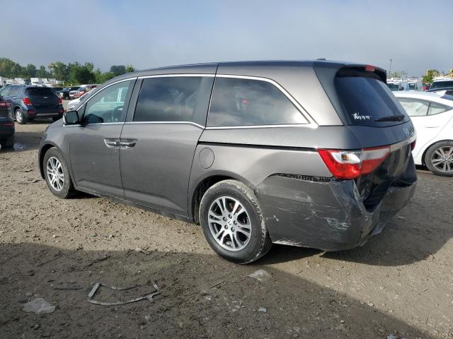 5FNRL5H68CB115181 - 2012 HONDA ODYSSEY EXL GRAY photo 2