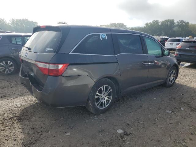 5FNRL5H68CB115181 - 2012 HONDA ODYSSEY EXL GRAY photo 3
