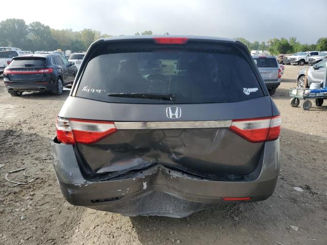 5FNRL5H68CB115181 - 2012 HONDA ODYSSEY EXL GRAY photo 6