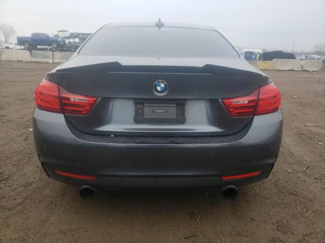 WBA3R5C54EF730065 - 2014 BMW 435 XI GRAY photo 6