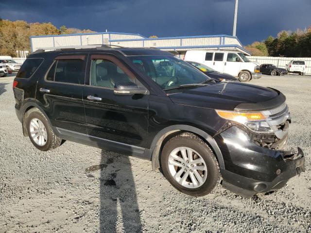 1FMHK7D94CGA10861 - 2012 FORD EXPLORER XLT BLACK photo 4