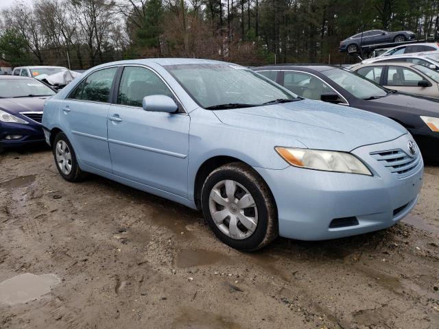 4T1BE46K39U916392 - 2009 TOYOTA CAMRY BASE BLUE photo 4