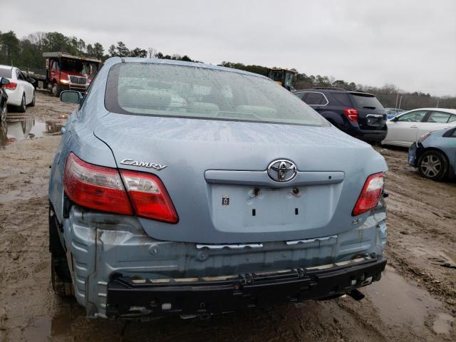 4T1BE46K39U916392 - 2009 TOYOTA CAMRY BASE BLUE photo 6