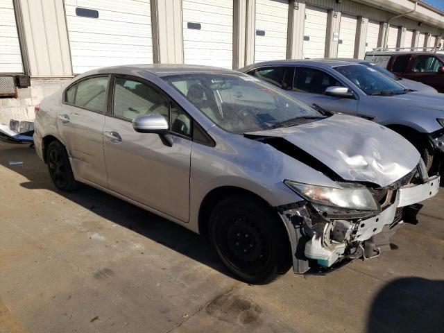 19XFB2F56EE079255 - 2014 HONDA CIVIC LX SILVER photo 4