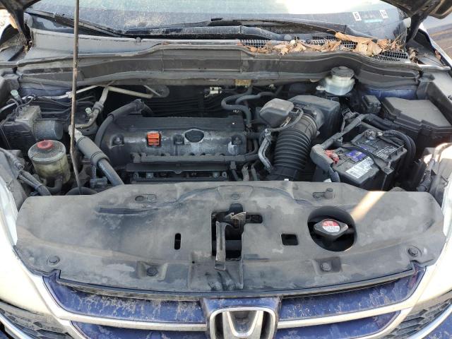 5J6RE4H73AL036101 - 2010 HONDA CR-V EXL BLUE photo 12