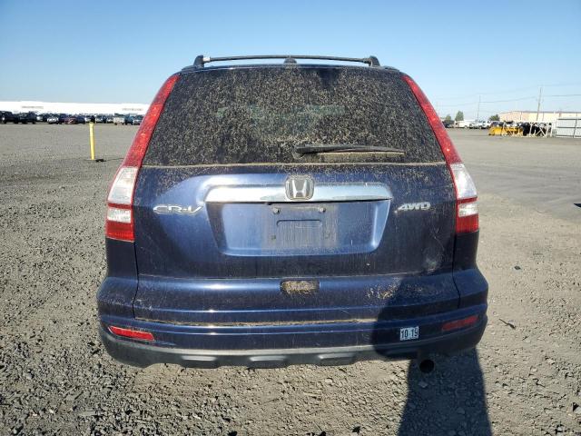 5J6RE4H73AL036101 - 2010 HONDA CR-V EXL BLUE photo 6