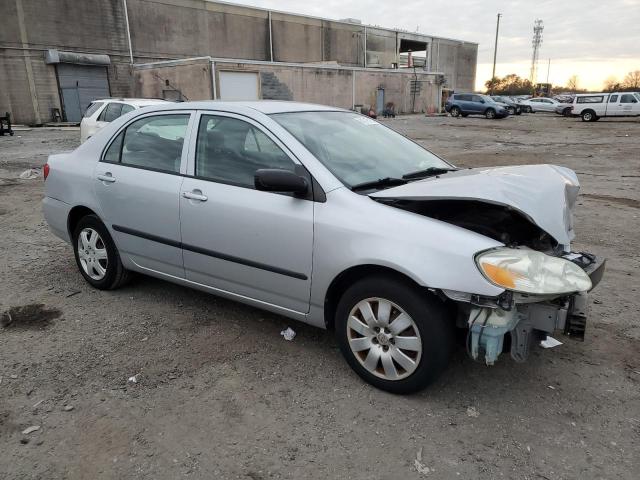 1NXBR32E07Z914272 - 2007 TOYOTA COROLLA CE SILVER photo 4