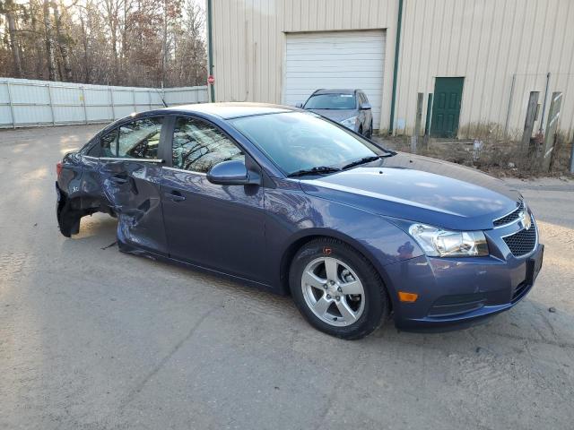 1G1PC5SB4D7161670 - 2013 CHEVROLET CRUZE LT BLUE photo 4