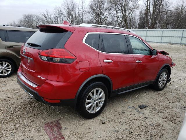 JN8AT2MV1HW281266 - 2017 NISSAN ROGUE S RED photo 3