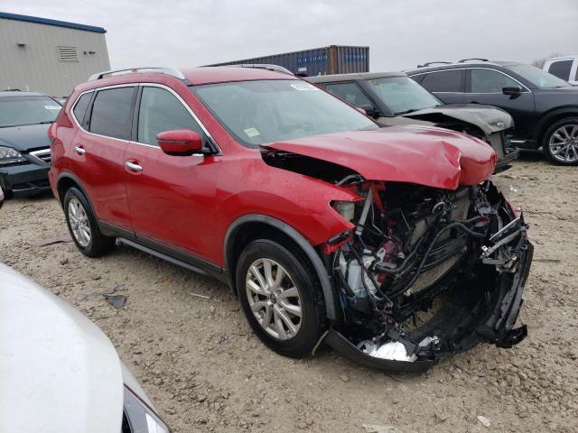 JN8AT2MV1HW281266 - 2017 NISSAN ROGUE S RED photo 4